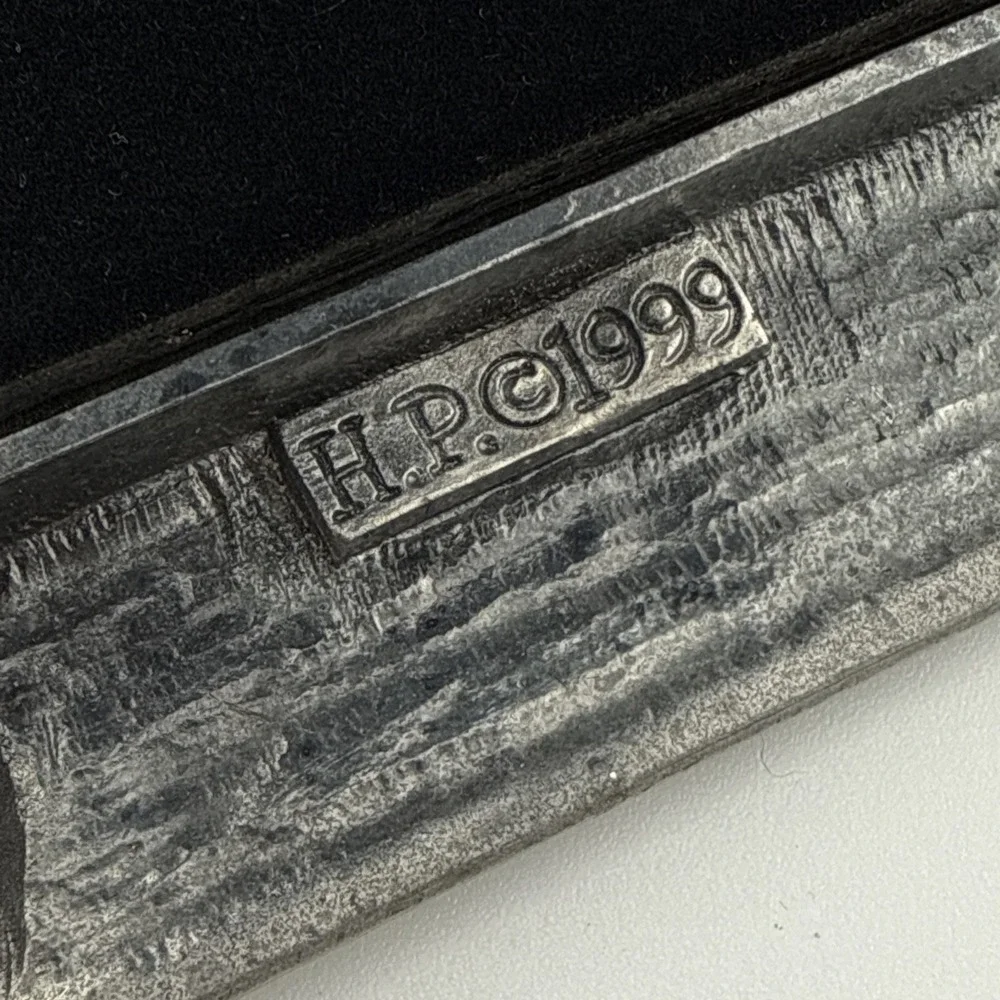 Vintage Golf Solid Pewter 4x6 Photo Picture Frame 3D Heavy Silver by Sixtrees H2